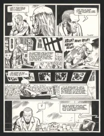 Planche noir et blanc, Le Transperceneige - Snowpiercer, Le Transperceneige - Snowpiercer (T.1), Jean-Marc Rochette