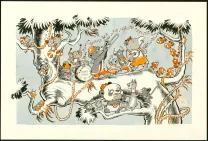 Illustration couleur,  Julie M
