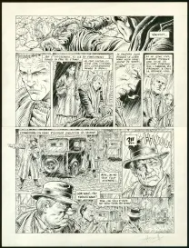 Planche noir et blanc, Le Prince de la Nuit, Élise (T.5), Yves Swolfs