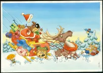 Illustration couleur, Mini-Loup, Philippe Matter