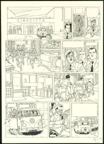 Planche noir et blanc, Kaplan & Masson, Il faut sauver Hitler (T.2), Jean-Christophe Thibert