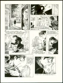 Colored original page, Niklos Koda, Le Dernier masque (T.15), Olivier Grenson