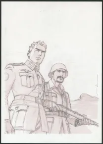 Illustration noir et blanc, WW 2.2, Marcial Toledano