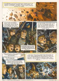 Planche couleur, La Caste des Méta-Barons, Hors-série – La Maison des ancêtres, Juan Gimenez