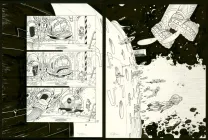 Planche noir et blanc, Infinity 8, Guérilla symbolique (T.4), Martin Trystram