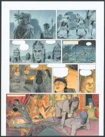 Planche couleur, Reconquêtes, Le Sang des Scythes (T.3), François Miville-Deschênes