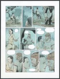 Colored original page, Reconquêtes, Le Sang des Scythes (T.3), François Miville-Deschênes