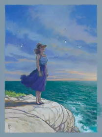 Illustration couleur, Trait de craie, Miguelanxo Prado