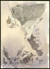 Planche couleur, Le Crépuscule des idiots , Jean-Paul Krassinsky
