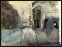 Colored illustration, Jean-Paul Krassinsky