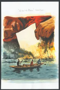 Couverture, Au bout du fleuve, Jean Denis Pendanx