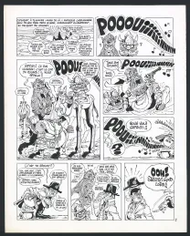 Planche noir et blanc, Rhâ-Gnagna, Tome 1 (T.1), Marcel Gotlib