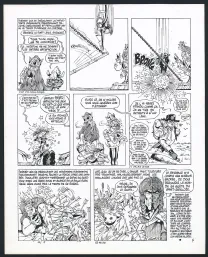 Planche noir et blanc, Rhâ-Gnagna, Tome 1 (T.1), Marcel Gotlib