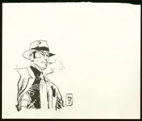 Illustration noir et blanc, Jordi Bernet