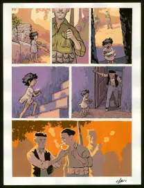 Planche couleur, Seule,  Efa
