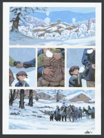 Planche couleur, Seule,  Efa