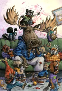 Illustration couleur,  Guznag