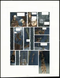 Planche couleur, Le Réseau Bombyce, Papillons de nuit (T.1),  Cecil