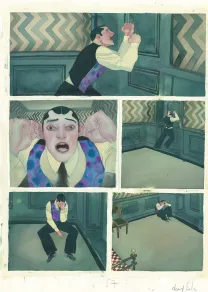 Planche couleur, Le Joueur d'échecs, David Sala