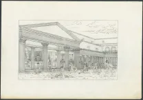Illustration noir et blanc, Pompeï, tome 2 (T.2), Marc Henniquiau