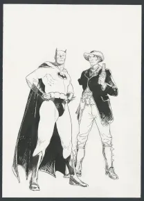 Illustration noir et blanc, François Boucq