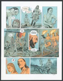 Planche couleur, Reconquêtes, Le Sang des Scythes (T.3), François Miville-Deschênes