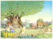 Colored illustration, La Famille Passiflore , Loïc Jouannigot