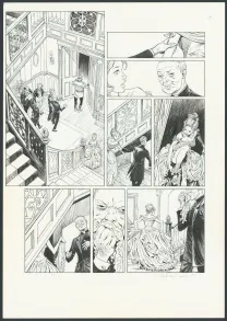 Planche noir et blanc, Shi, Au Commencement était la colère (T.1), Josep Homs