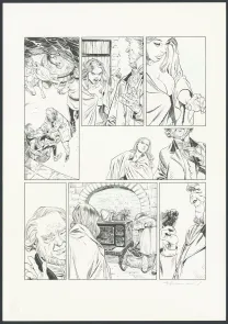 Planche noir et blanc, Shi, Au Commencement était la colère (T.1), Josep Homs