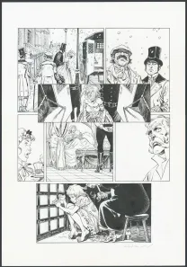 Planche noir et blanc, Shi, Le Roi démon (T.2), Josep Homs
