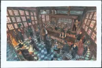 Illustration couleur, Pablo, Apollinaire (T.2), Clément Oubrerie