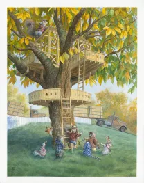 Illustration couleur, Paisley Rabbit, Christopher Dunn