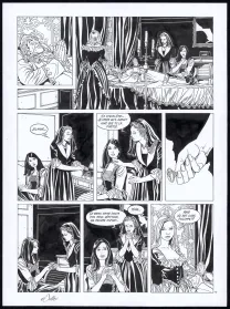 Planche noir et blanc, Rani, Bâtarde (T.1), Francis Vallès