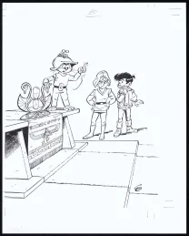 Cover, Le Scrameustache, L'Épreuve du sablier (T.30), Roland Gos