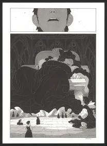 Planche noir et blanc, Les Ogres-Dieux, Petit (T.1), Bertrand Gatignol