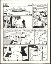 Planche noir et blanc, I.R.$., Silicia Inc. (T.5), Bernard Vrancken