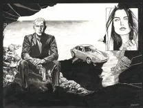 Illustration noir et blanc, I.R.$., Bernard Vrancken