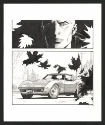 Illustration noir et blanc, I.R.$., HS - Les Dossiers Max, Bernard Vrancken