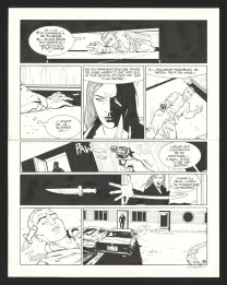 Planche noir et blanc, I.R.$., Le Corrupteur (T.6), Bernard Vrancken