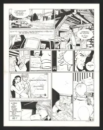 Planche noir et blanc, I.R.$., Le Corrupteur (T.6), Bernard Vrancken