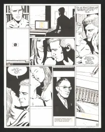 Planche noir et blanc, I.R.$., Silicia Inc. (T.5), Bernard Vrancken