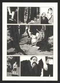 Planche noir et blanc, Les Ogres-Dieux, Le Grand Homme (T.3), Bertrand Gatignol