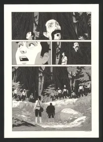 Planche noir et blanc, Les Ogres-Dieux, Le Grand Homme (T.3), Bertrand Gatignol