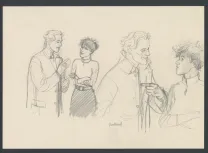 Crayonné, Le Cahier bleu, André Juillard