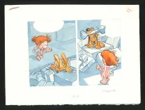 Planche couleur, Boule et Bill, Noël indien (T.2), José Luis Munuera