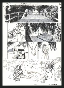 Black and white original page, J'irai cracher sur vos tombes , Rey Macutay