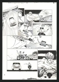 Planche noir et blanc, J'irai cracher sur vos tombes , Rey Macutay
