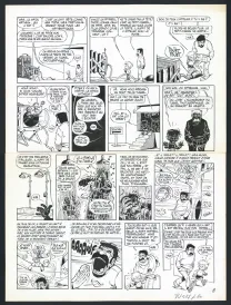 Planche noir et blanc, Rubrique-à-brac, Taume 2 (T.2), Marcel Gotlib