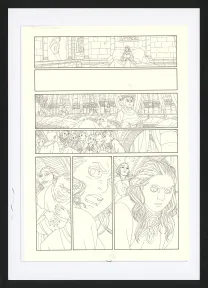 Planche noir et blanc, Les Ogres-Dieux, La Première née (T.4), Bertrand Gatignol