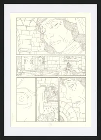 Planche noir et blanc, Les Ogres-Dieux, La Première née (T.4), Bertrand Gatignol